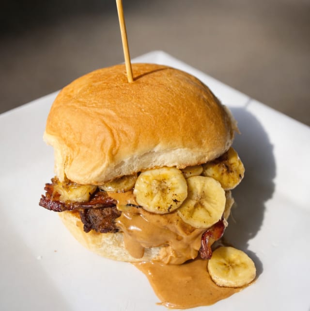 The Kings Blaze Burger.