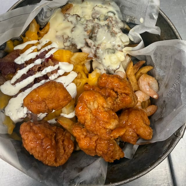 Fire Pit Fries.