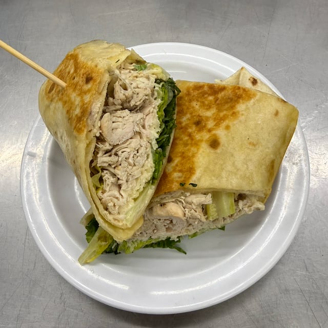 Chicken Caesar Wrap.