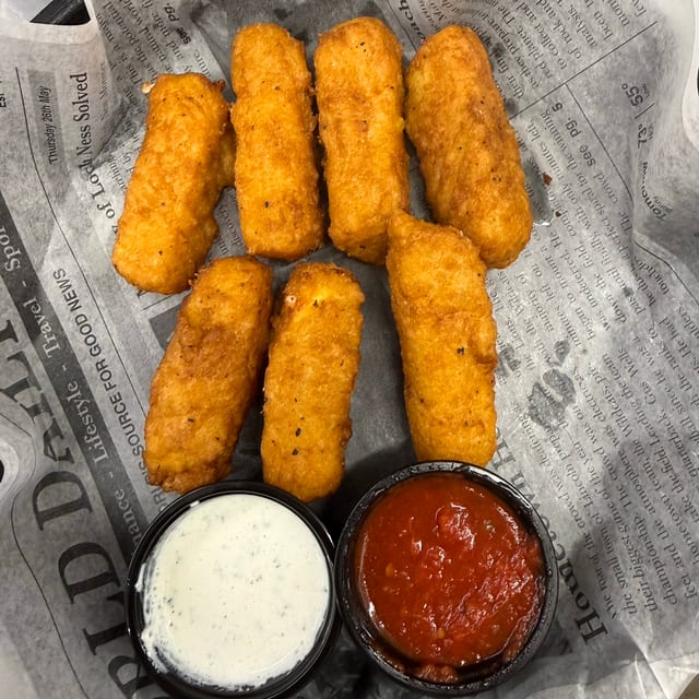 Mozzarella Cheese Sticks.