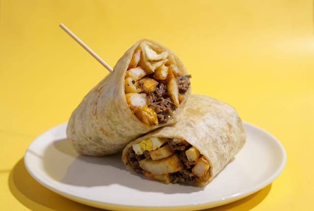 Steak & Potato Wrap.
