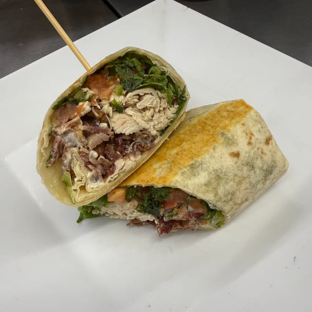 Chicken Bacon Ranch Wrap.