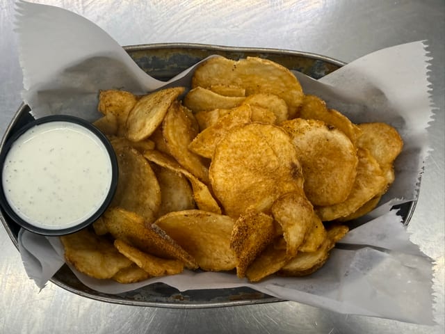Fresh Potato Chips.