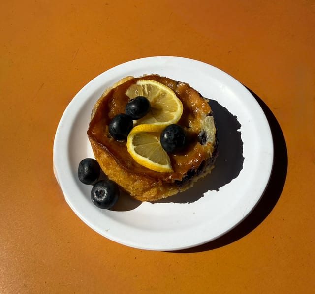 Wild Blueberry Lemoncake.