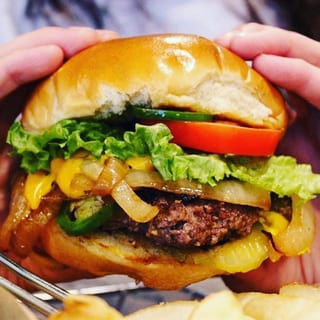 The Fire Classic Burger